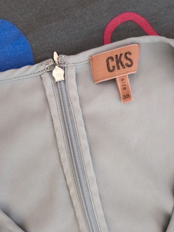 Combinaison pantalon grise taille 38 - photo numéro 4