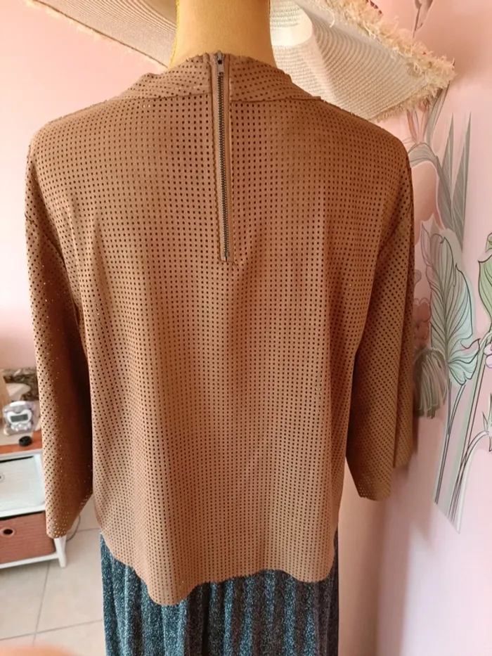 Blouse Camel - photo numéro 3