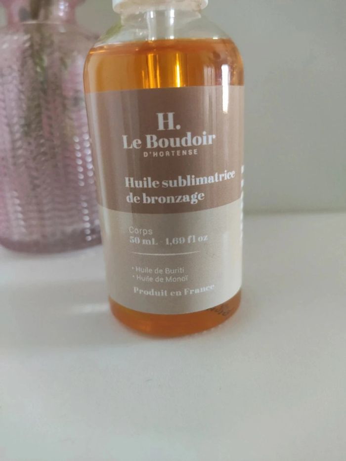 Le boudoir Huile sublimatrice de bronzage - photo numéro 2