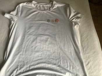 TEE shirt fleur