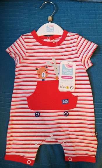 Combicourt Sucre d'Orge taille 1 mois neuf