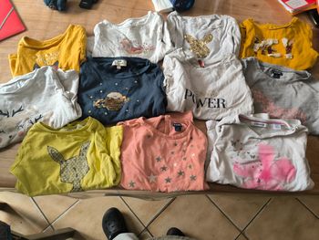 Lot de tee shirt mL 4 ans