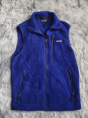 💙✨ Patagonia Retro Pile Vest – Taille S – Bleu ✨💙
