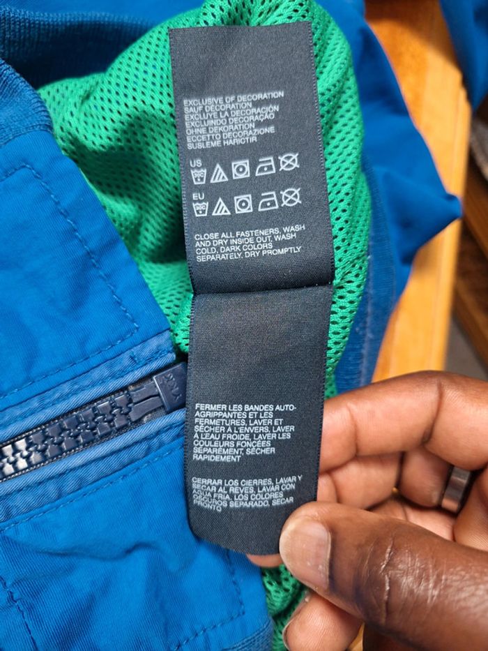 veste mi saison vintage Hilfiger denim - bleu homme - taille M (400) - photo numéro 11