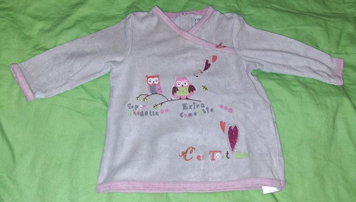 Haut de pyjama fille 6mois orchestra