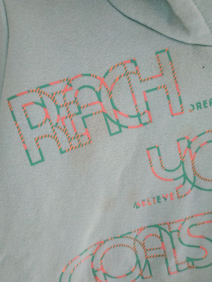 Sweat pull capuche 6 ans - photo numéro 3