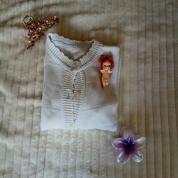 Gilets blanc • 10 ans • Sans marque 