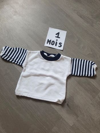 Pull marin 1mois garçon