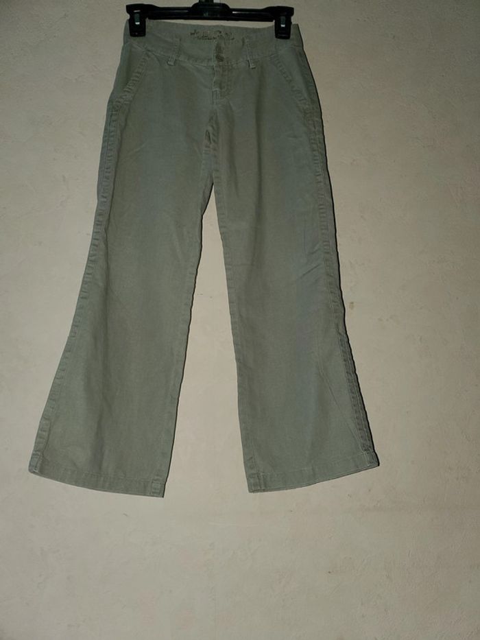 pantalon toile fille 10 ans - photo numéro 3