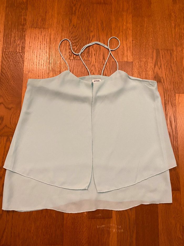 Debardeur bleu clair