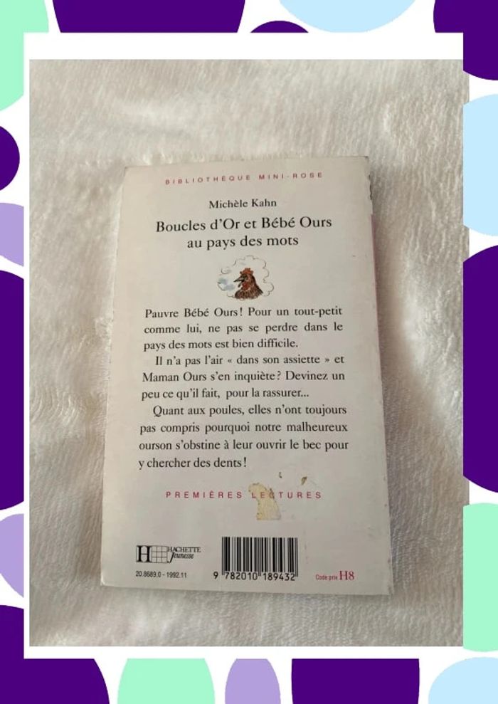 Boucles d’or et bébé ours au pays des mots - photo numéro 3