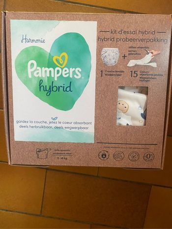 Kit pampers couche lavable