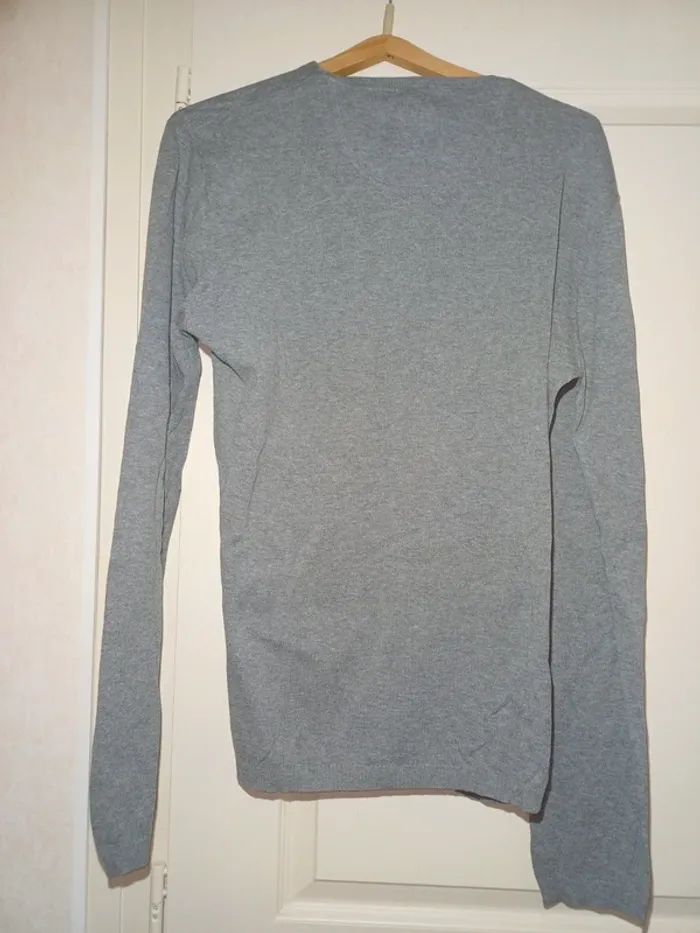 T-shirt a manche longue  Soft Grey - photo numéro 5