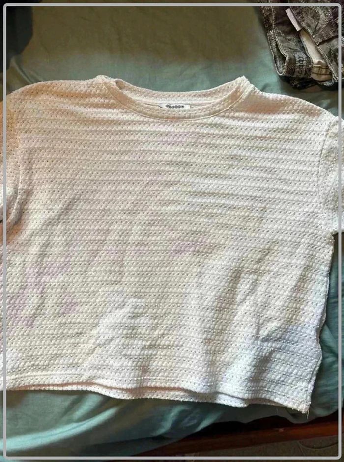 Top blanc taille xs/34 bonobo - photo numéro 4