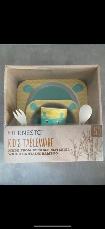 Set de repas Hippopotame Ernesto