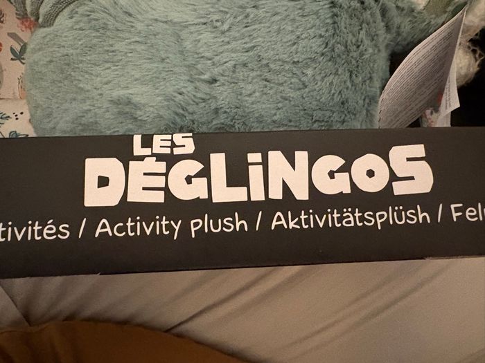 Peluche d’activités neuve les deglingos Chillos le paresseux - photo numéro 6