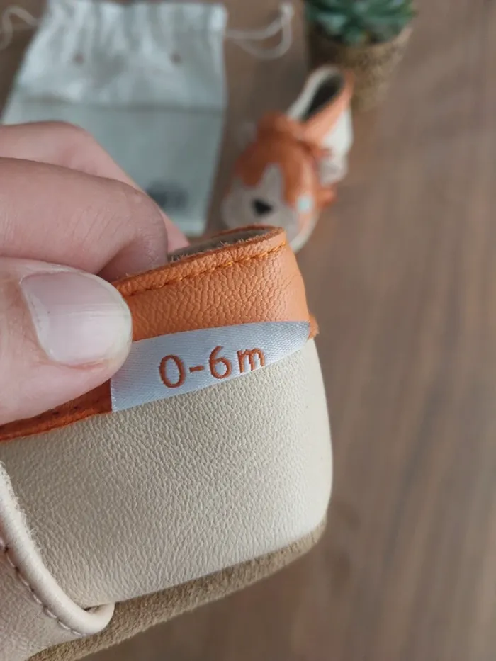 Chaussons lion 0-6mois - photo numéro 3