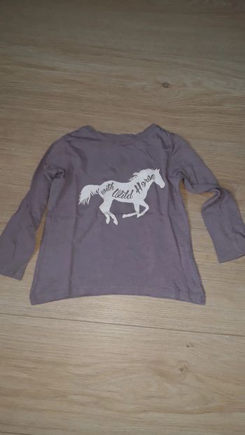 Tee-shirt hiver Monoprix taille 3 ans