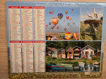 Almanach du facteur 2026