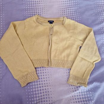 Gilet court fille 4 ans Kiabi