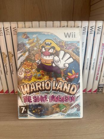 Wario land the shake dimension version FR jeu Wii