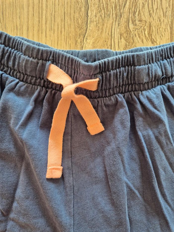 Pyjama fille 10 ans bleu avec motifs en relief - photo numéro 7