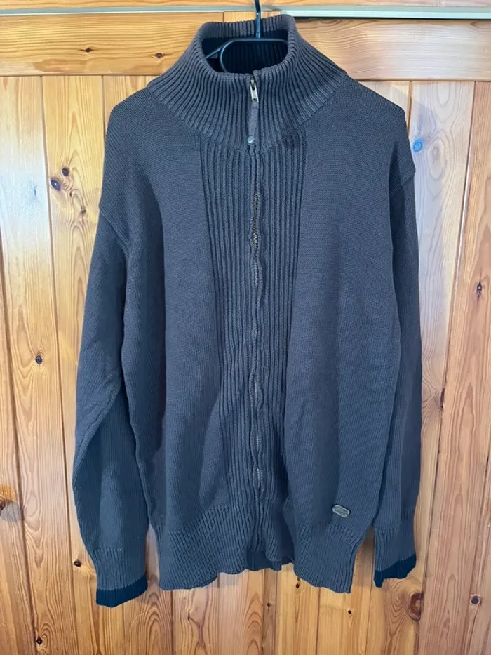 Gilet homme à zip col montant Influx T.XL