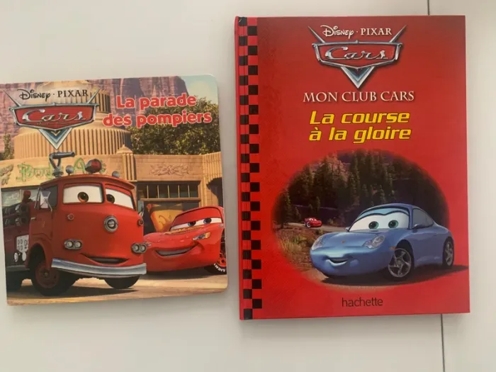 Lot de 2 livres Disney Pixar Cars