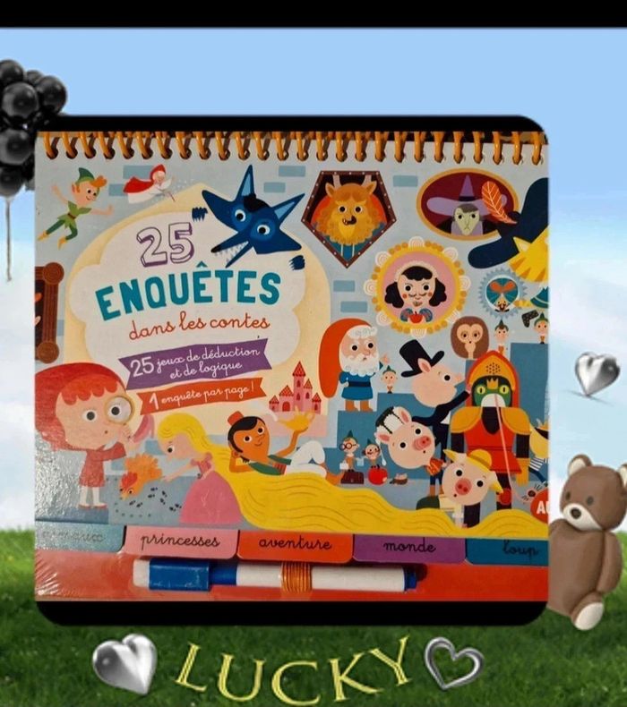 25 enquêtes dans les contes
