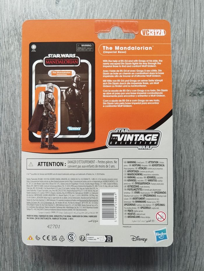 Star Wars Mandalorian : Vintage Collection Figurine Imperial Base 9.5 cm - photo numéro 5