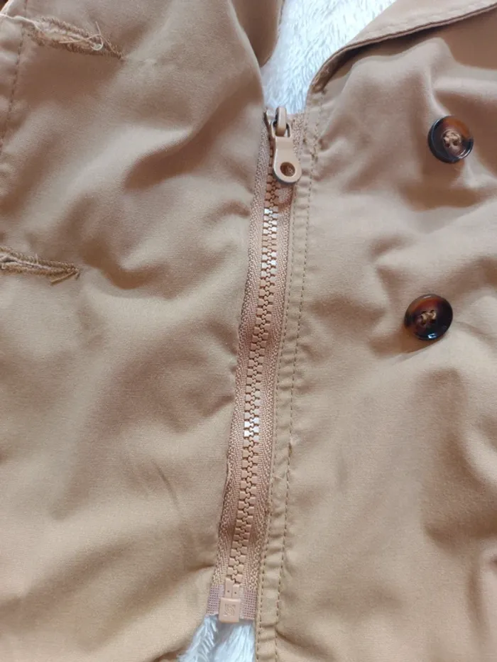 Manteau marron/beige 5 ans orchestra hirondelle sequins - photo numéro 9