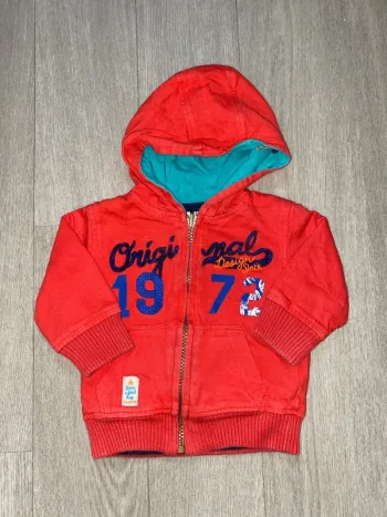 Gilet zippée réversible 6mois