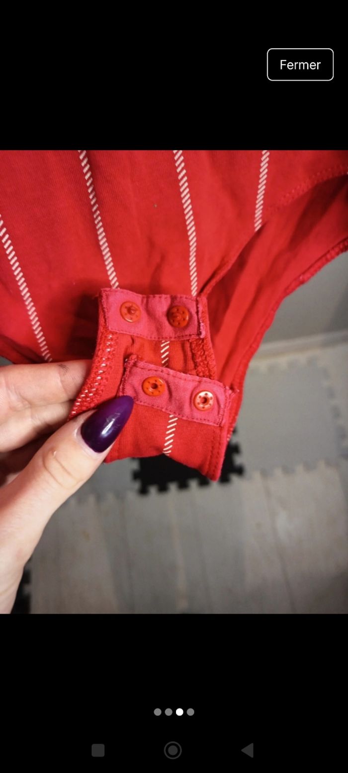 Body rouge ☘️ - photo numéro 4