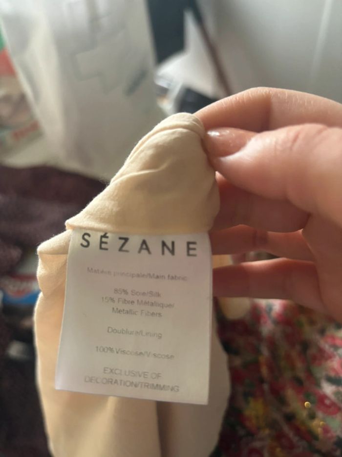 Robe Sezane Andrew soie - photo numéro 5