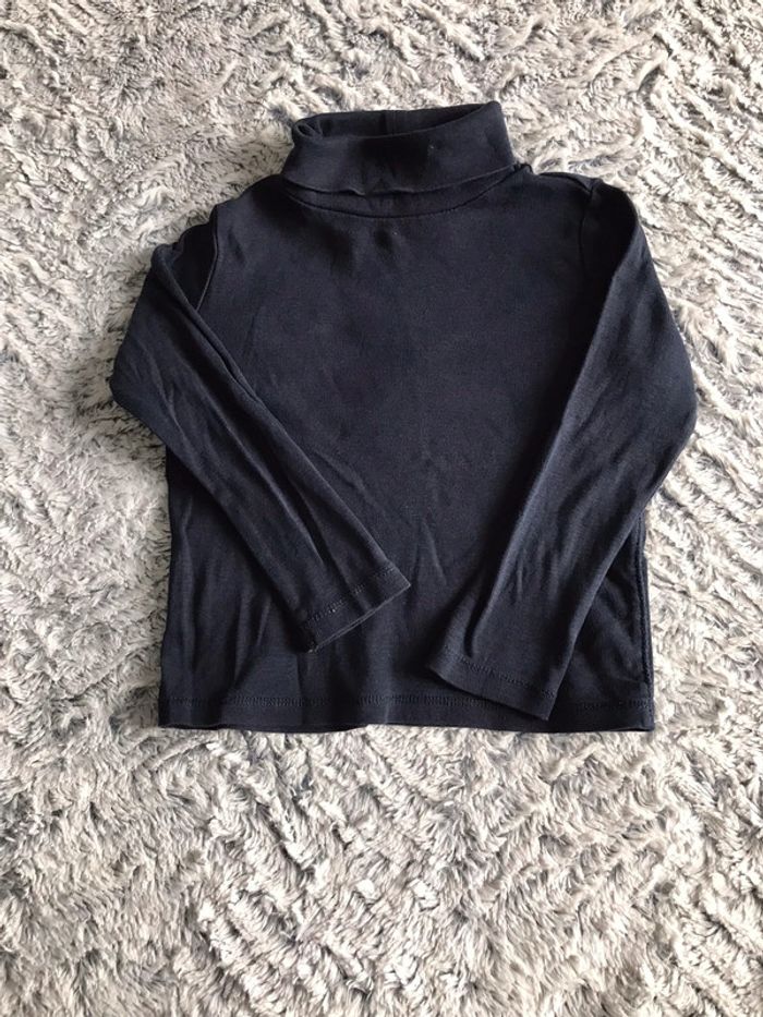 Teeshirt col roulé garçon 3 ans