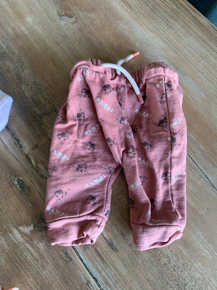 Lot de 7 pantalons/ leggings / joggings fille 1 mois - photo numéro 7