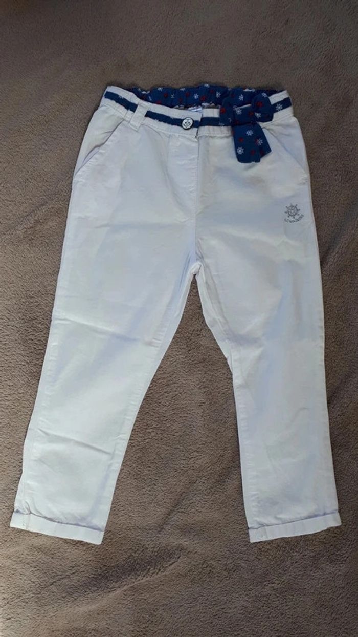 Pantalon léger blanc LC Walkiki 2 ans