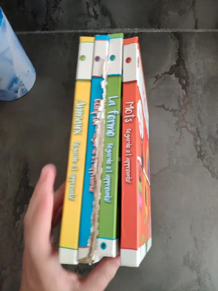 Collection de 4 livres animaux, mots la ferme et compter - photo numéro 6