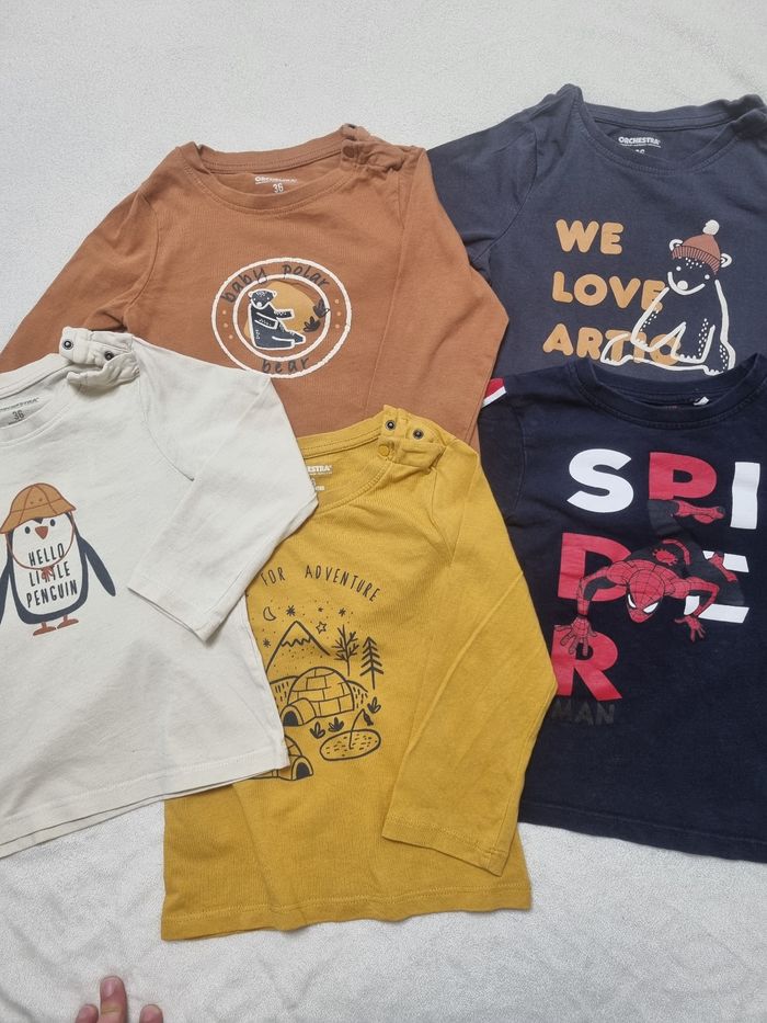 Sous pull garçon T 36mois 92cm