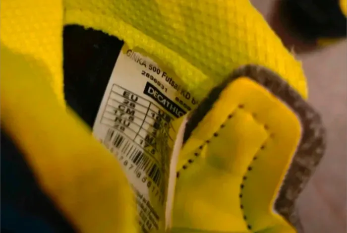 Chaussures baskets à scratchs futsal garçon 28 - photo numéro 5