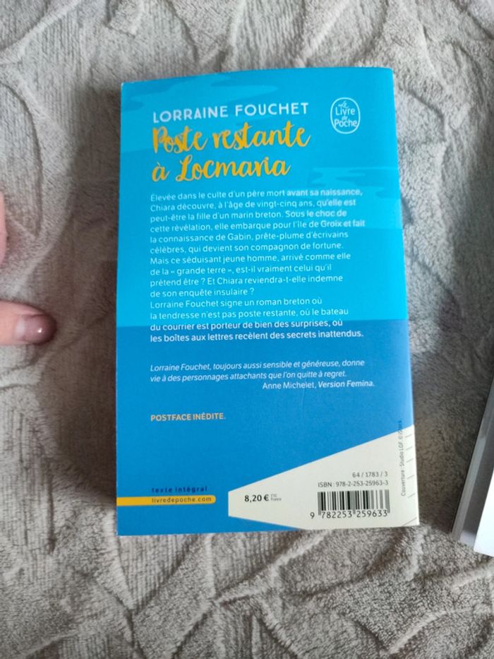 Lorraine Fouchet poste restante à locmaria - photo numéro 2