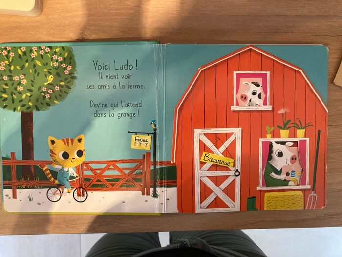 Livre à rabats « Bonjour ferme » - photo numéro 3