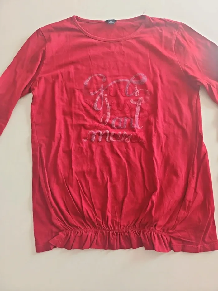 T-shirt à manches longues Kiabi