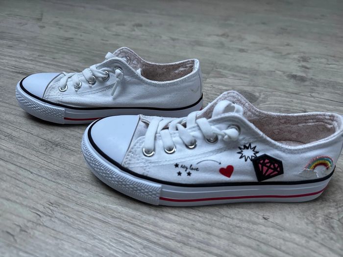 Chaussures en toile Lovely skull 32 TBE - photo numéro 5