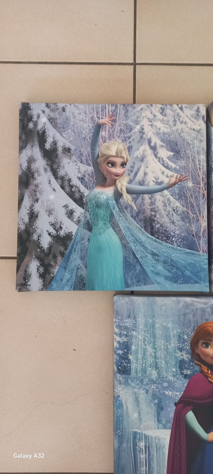 Cadre toile reine des neiges - photo numéro 3