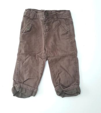 Pantalon marron 12 mois