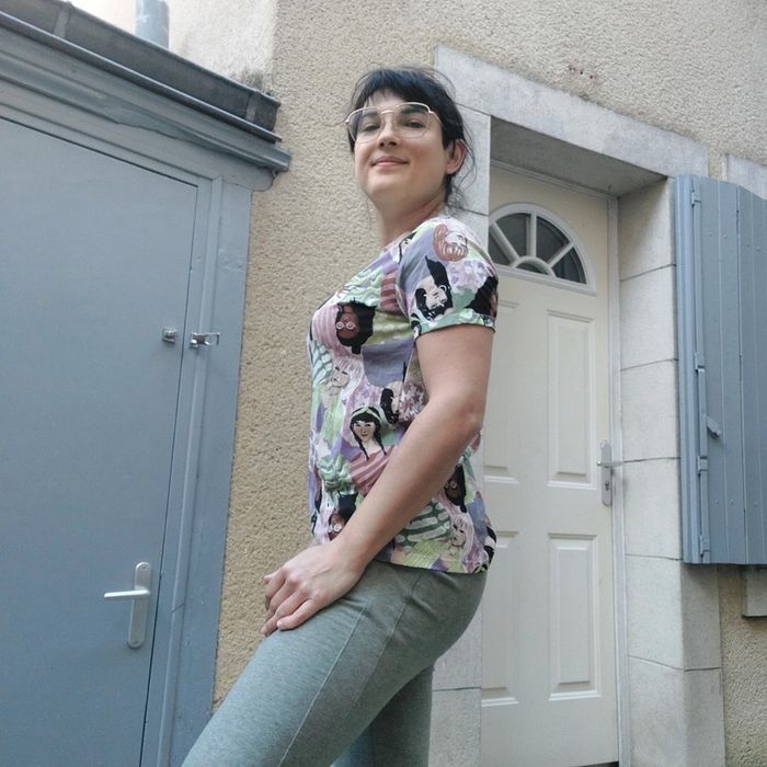Magnifique t-shirt Pull&bear taille M - photo numéro 3