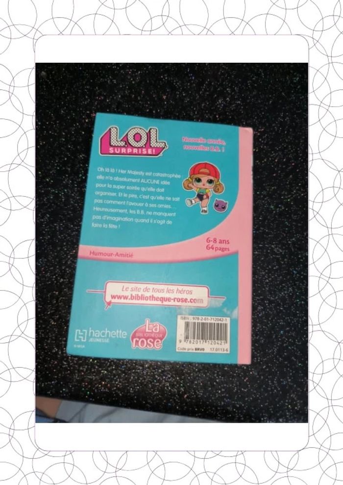 Livre la bibliothèque rose LOL surprise - photo numéro 5