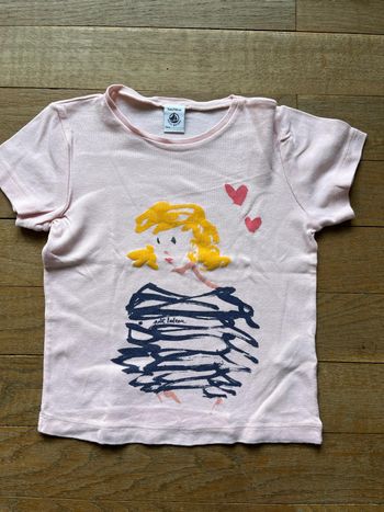 Tee-shirt rose Petit Bateau 5 ans