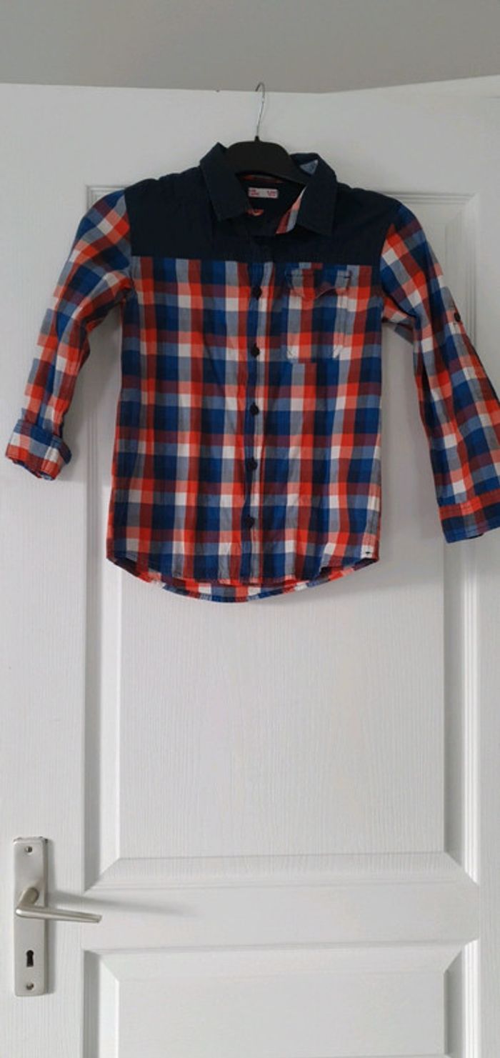 Chemise garçon MC/ML Dpam 8 ans LEN2 - photo numéro 2